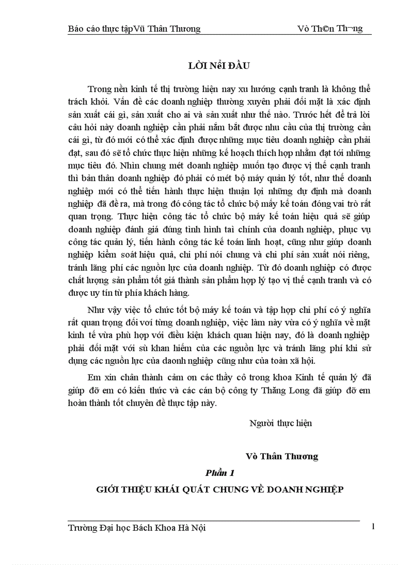 image for page Hoạt động kinh doanh của công ty Thăng Long