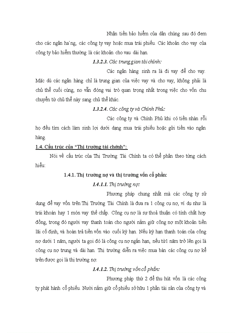 image for page Thực tiễn về Thị Trường Tài Chính ở Việt Nam.Những định hướng, giải pháp, kiến nghị.