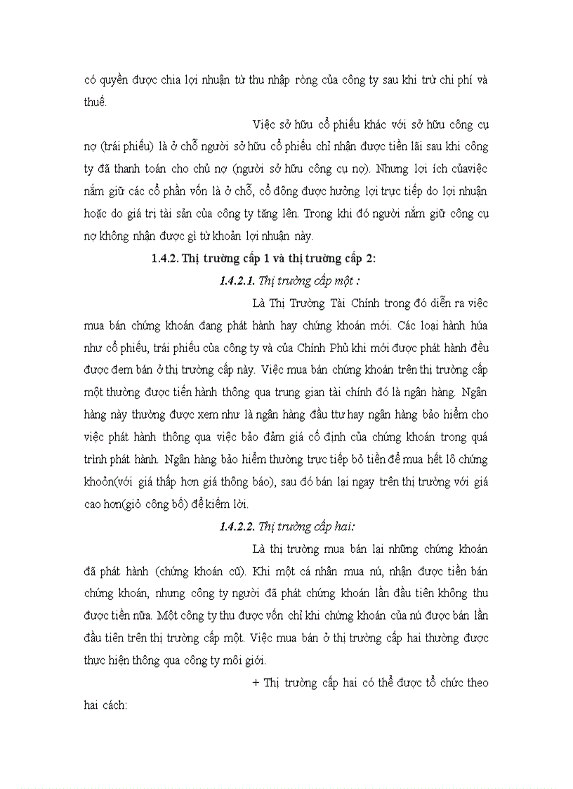 image for page Thực tiễn về Thị Trường Tài Chính ở Việt Nam.Những định hướng, giải pháp, kiến nghị.