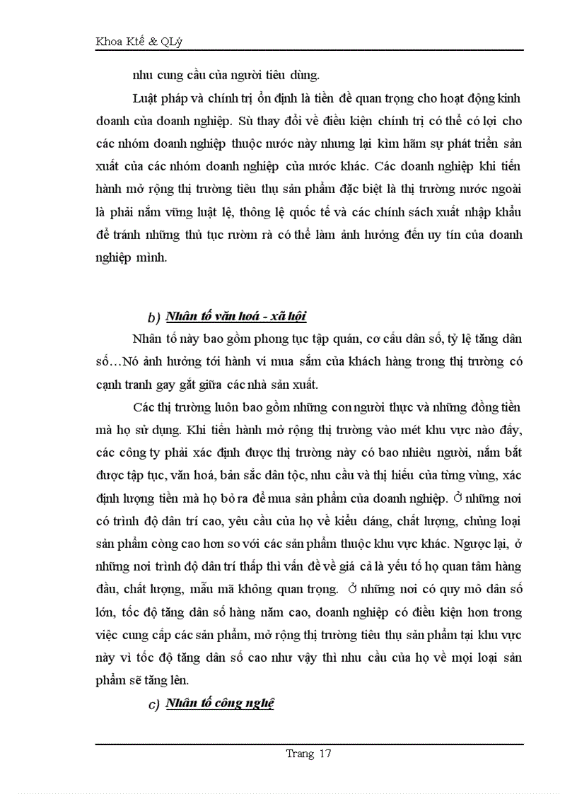image for page Những vấn đề cơ bản về thị trường và mở rộng thị trường tiêu thụ sản phẩm