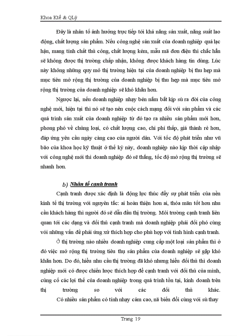 image for page Những vấn đề cơ bản về thị trường và mở rộng thị trường tiêu thụ sản phẩm