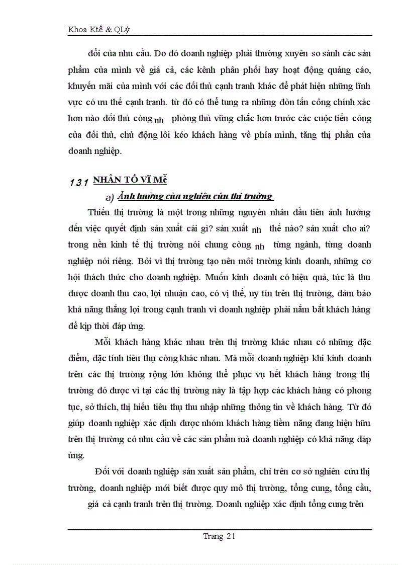 image for page Những vấn đề cơ bản về thị trường và mở rộng thị trường tiêu thụ sản phẩm