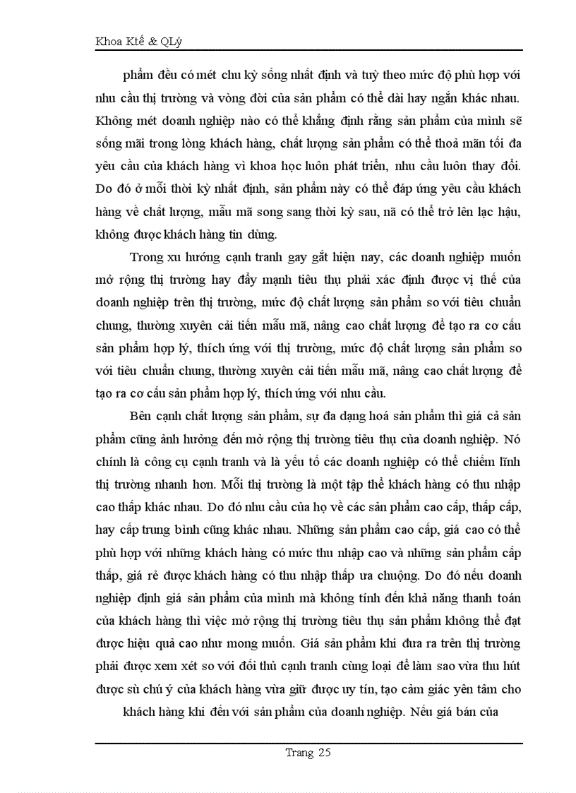 image for page Những vấn đề cơ bản về thị trường và mở rộng thị trường tiêu thụ sản phẩm