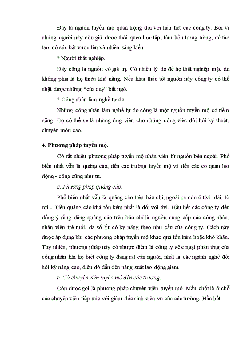 image for page Hoạt động tuyển dụng nhân lực