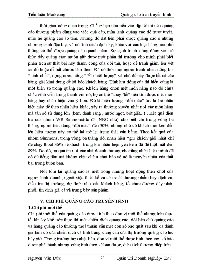 image for page Quảng cáo trên truyền hình