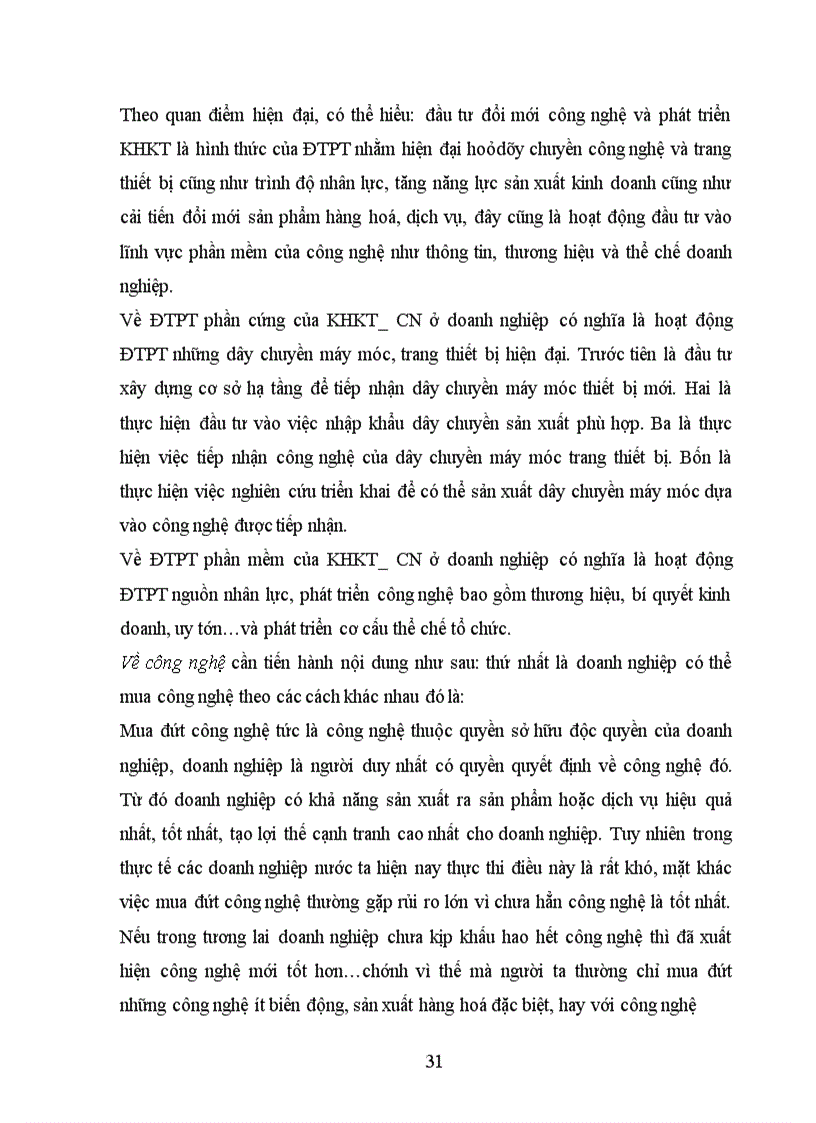 image for page Đầu tư phát triển trong doanh nghiệp