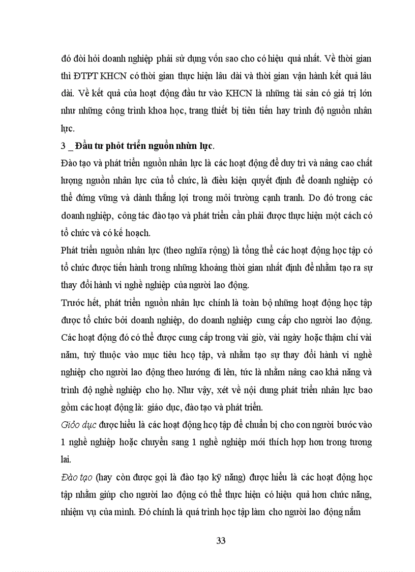 image for page Đầu tư phát triển trong doanh nghiệp