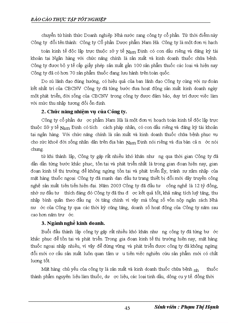 image for page Hoàn thiện công tác kế toán tài sản cố định và khấu hao tài sản cố định tại công ty Cổ phần dược phẩm Nam Hà
