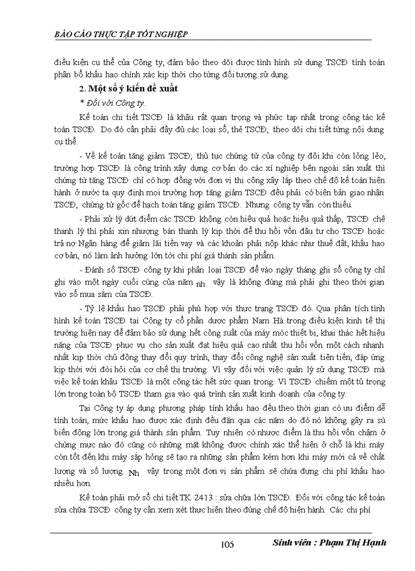 image for page Hoàn thiện công tác kế toán tài sản cố định và khấu hao tài sản cố định tại công ty Cổ phần dược phẩm Nam Hà