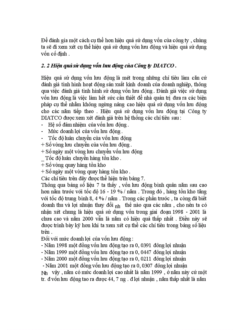 image for page Giải pháp nhằm góp phần nâng cao hiệu quả sử dụng vốn tại công ty đầu tư và phát triển kỹ thuật việt - ý ( diatco ).