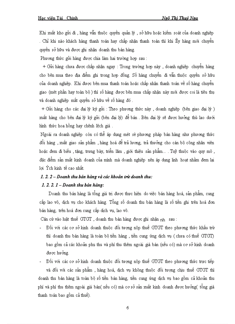 image for page Những vấn đề lý luận chung về tổ chức công tác kế toán bán hàng và kết quả bán hàng