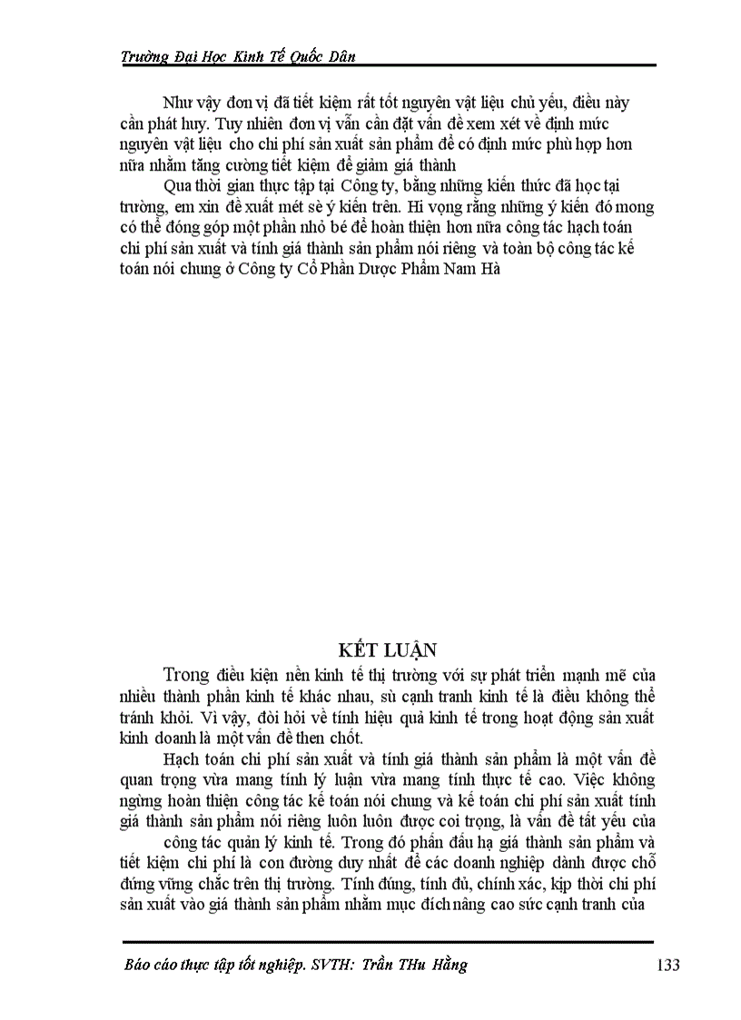 image for page Hoàn thiện công tác hạch toán tập hợp chi phí sản xuất và tính giá thành sản phẩm tại Công ty Cổ phần Dược phẩm Nam Hà