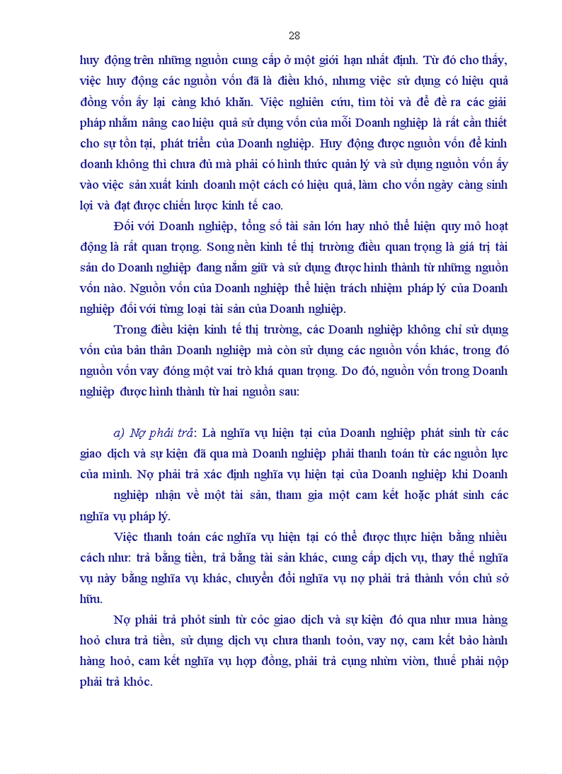 image for page Phân tích hiệu quả sử dụng vốn tại Công ty cổ phần Sông Đà 6.06