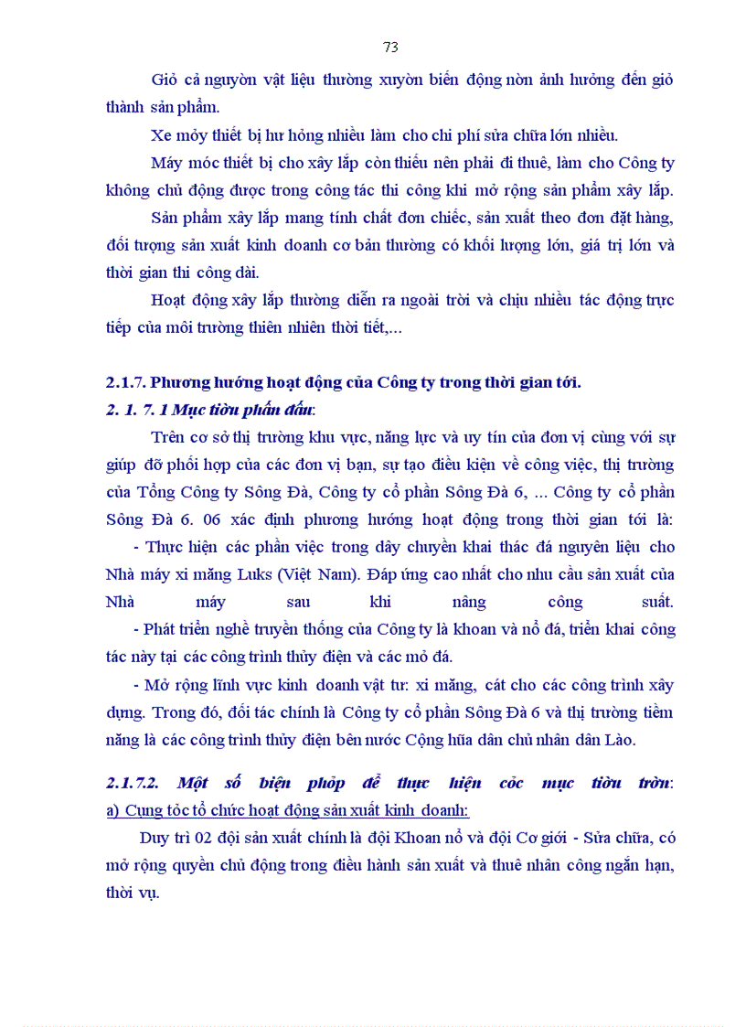 image for page Phân tích hiệu quả sử dụng vốn tại Công ty cổ phần Sông Đà 6.06
