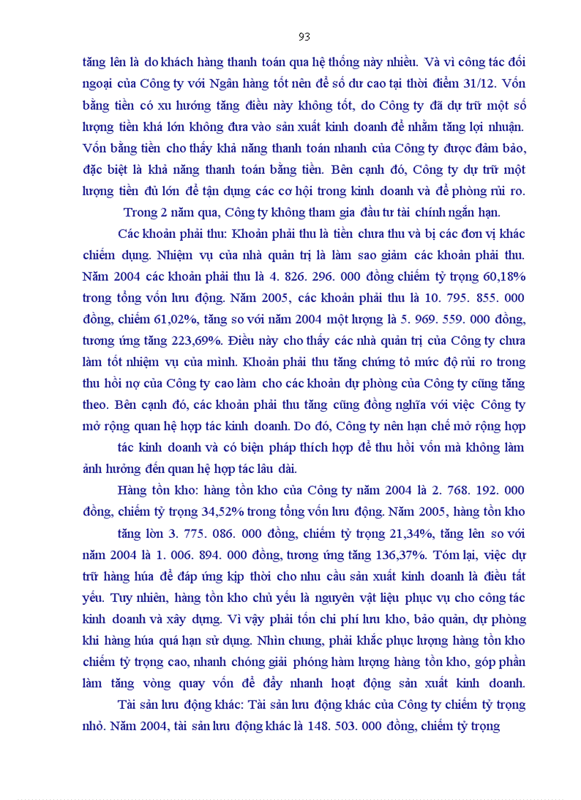 image for page Phân tích hiệu quả sử dụng vốn tại Công ty cổ phần Sông Đà 6.06