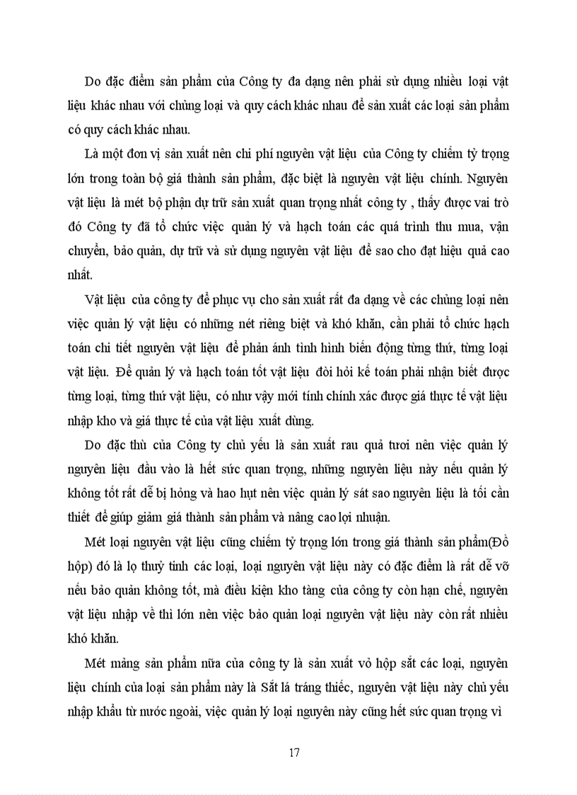 image for page Hoàn thiện công tác kế toán nguyên vật liệu tại công ty LD TNHH Luveco