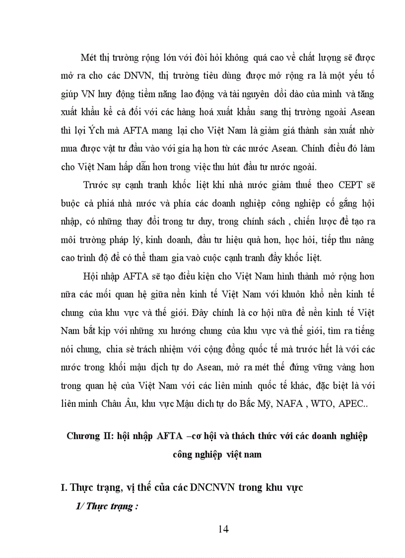 image for page Xu hướng quốc tế hoá kinh tế thế giới và sự ra đời của AFTA