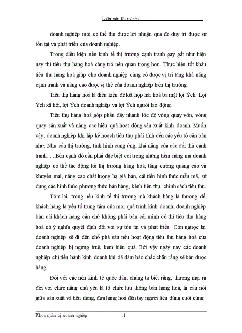 image for page Quản trị tiêu thụ hàng hoá trong doanh nghiệp