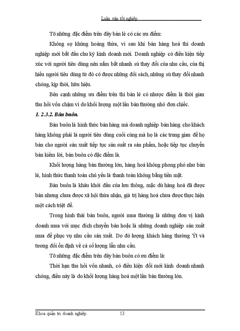 image for page Quản trị tiêu thụ hàng hoá trong doanh nghiệp