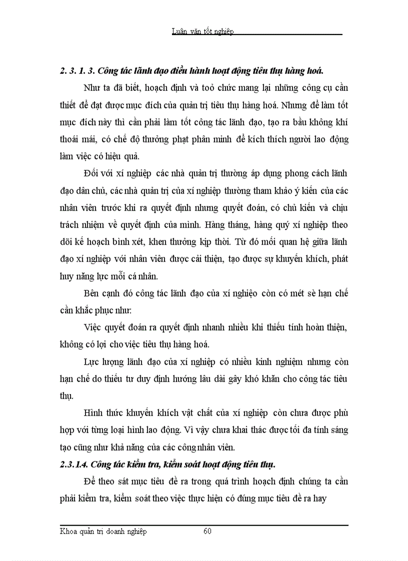 image for page Quản trị tiêu thụ hàng hoá trong doanh nghiệp