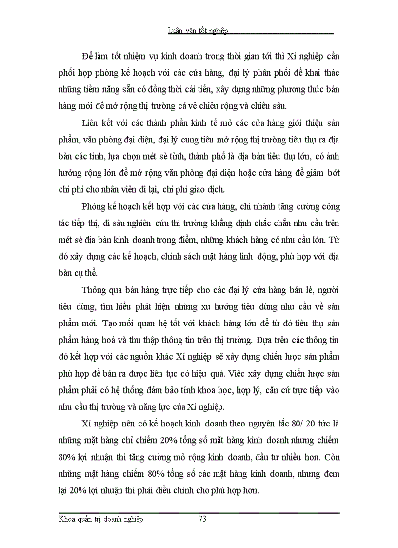 image for page Quản trị tiêu thụ hàng hoá trong doanh nghiệp