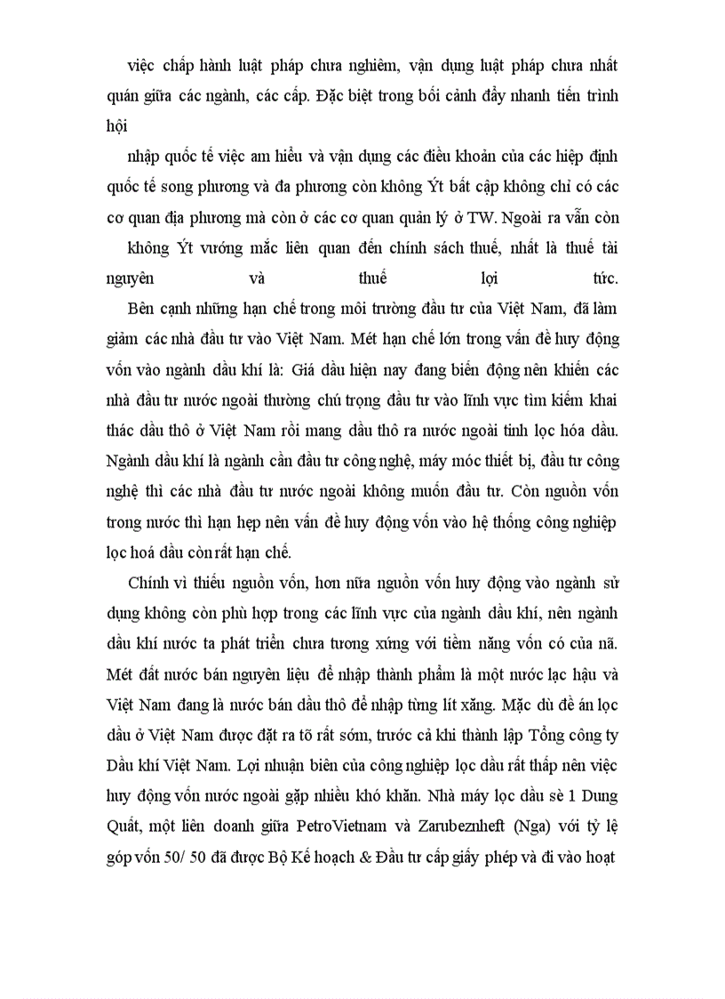 image for page Đầu tư và vấn đề huy động vốn đầu tư vào ngành Dầu khí Việt Nam