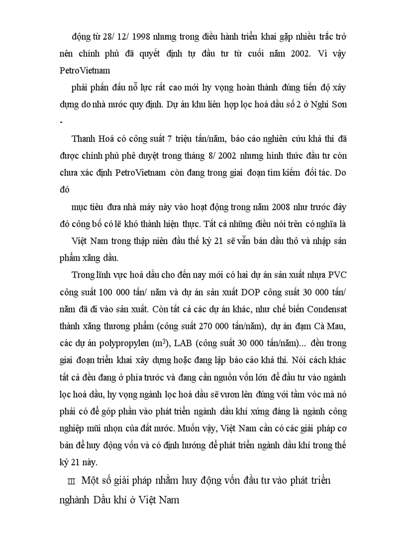 image for page Đầu tư và vấn đề huy động vốn đầu tư vào ngành Dầu khí Việt Nam