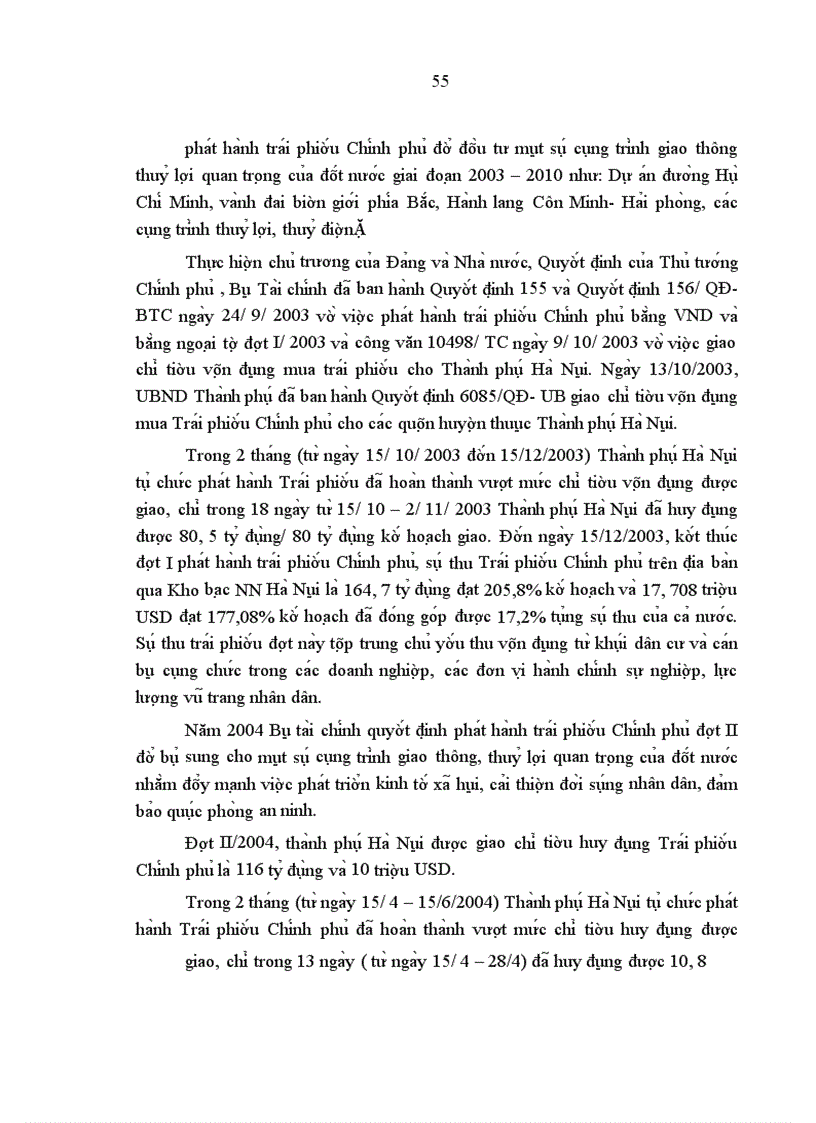 image for page Thực trạng huy động vốn dưới hình thức trái phiếu Chính phủ ở Kho bạc nhà nước Hà Nội