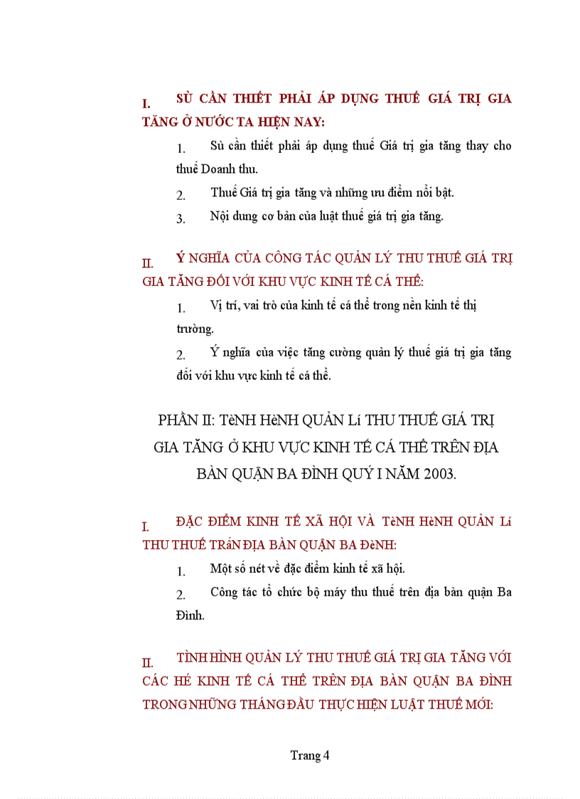 image for page Bàn về công tác quản lí thu thuế giá trị gia tăng ở khu vực kinh tế cá thể trên địa bàn quận Ba Đình