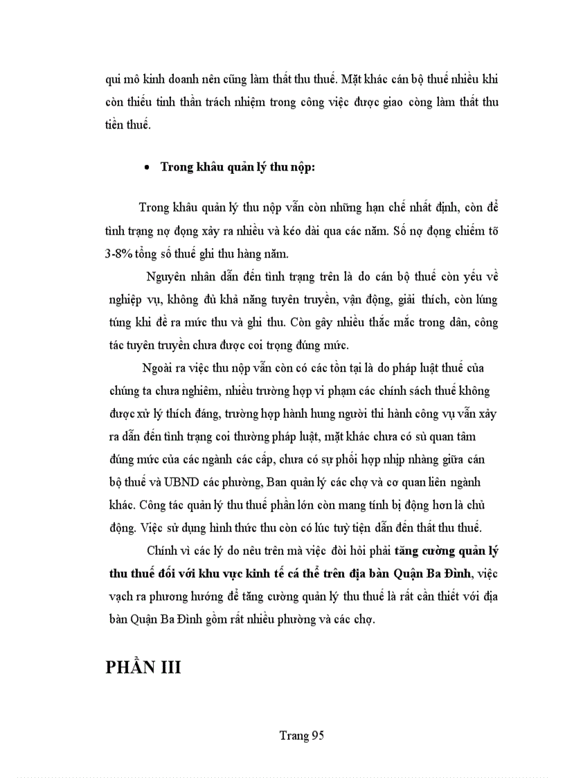 image for page Bàn về công tác quản lí thu thuế giá trị gia tăng ở khu vực kinh tế cá thể trên địa bàn quận Ba Đình