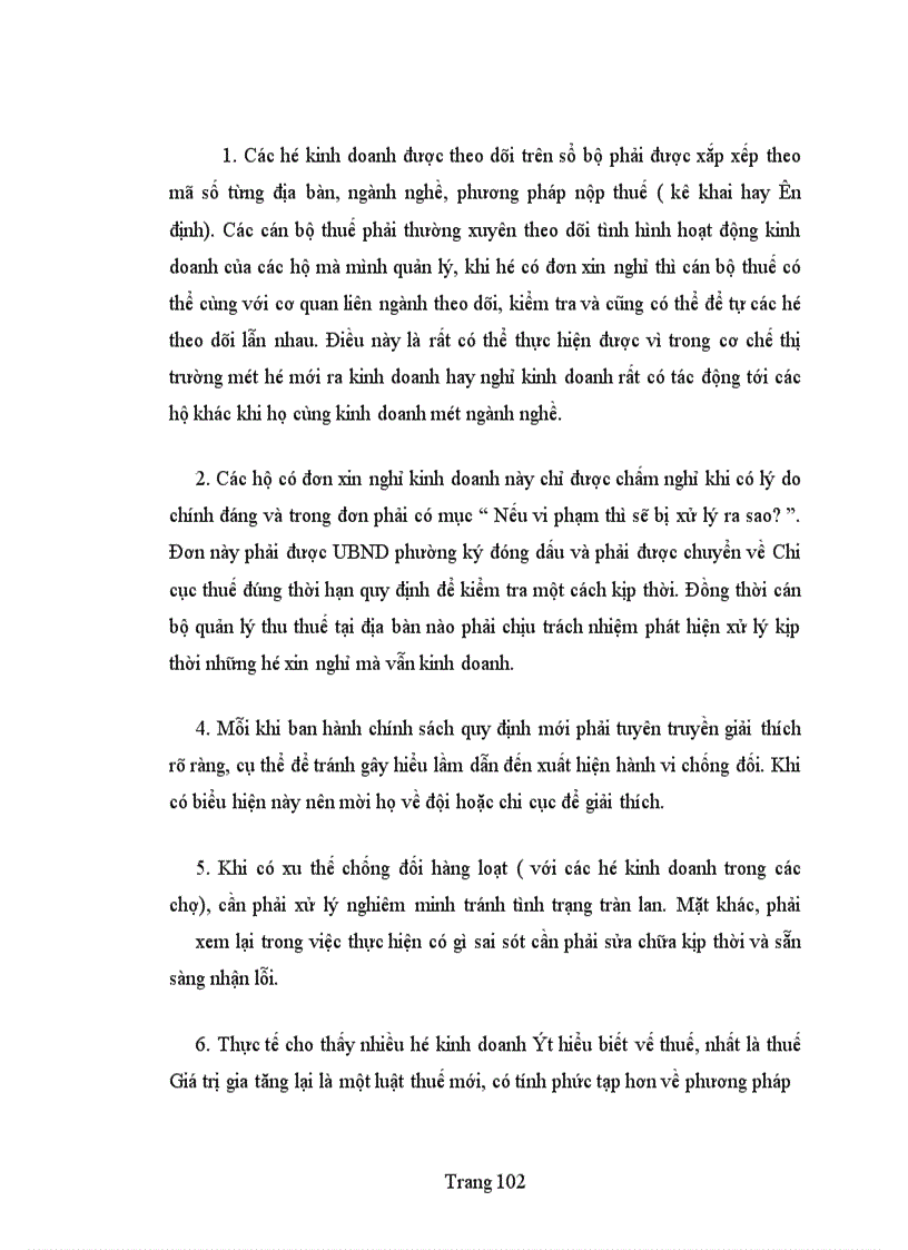 image for page Bàn về công tác quản lí thu thuế giá trị gia tăng ở khu vực kinh tế cá thể trên địa bàn quận Ba Đình