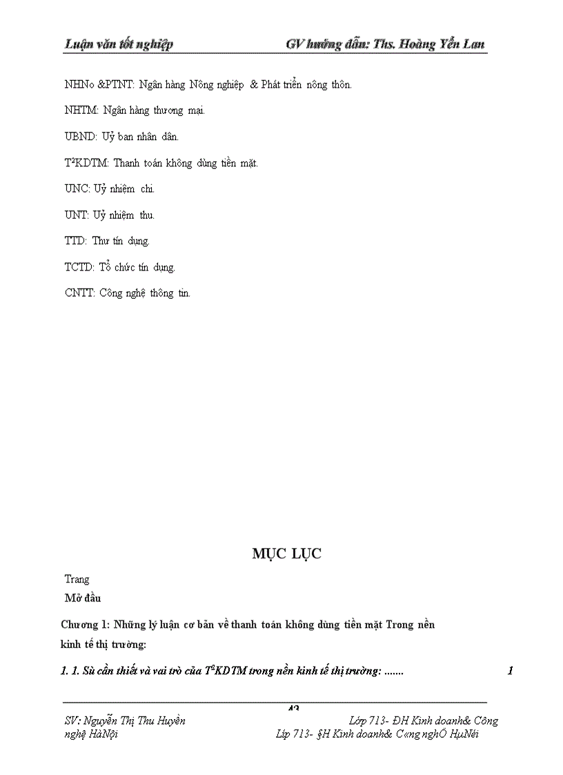 image for page Thanh toán không dùng tiền mặt trong nền kinh tế thị trường