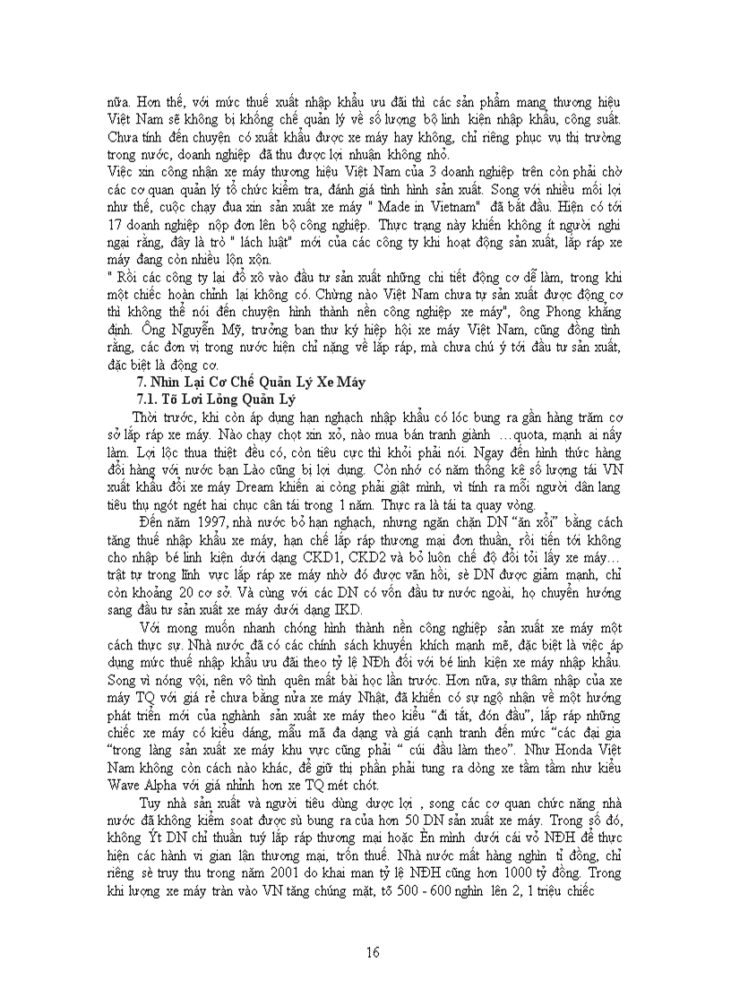 image for page Chương Trình Nội Địa Hoá Xe Máy Việt Nam