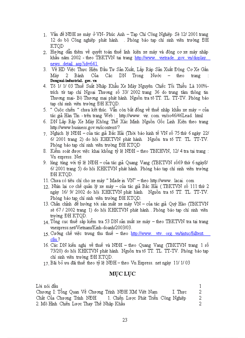 image for page Chương Trình Nội Địa Hoá Xe Máy Việt Nam