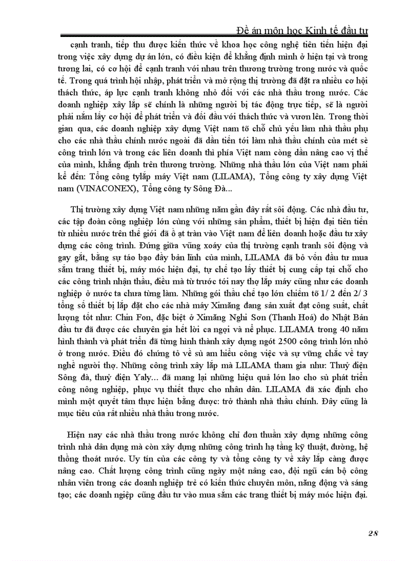 image for page Nâng cao khả năng thắng thầu của nhà thầu trong nước (Doanh nghiệp nhà nước) trong đấu thầu xây lắp quốc tế.