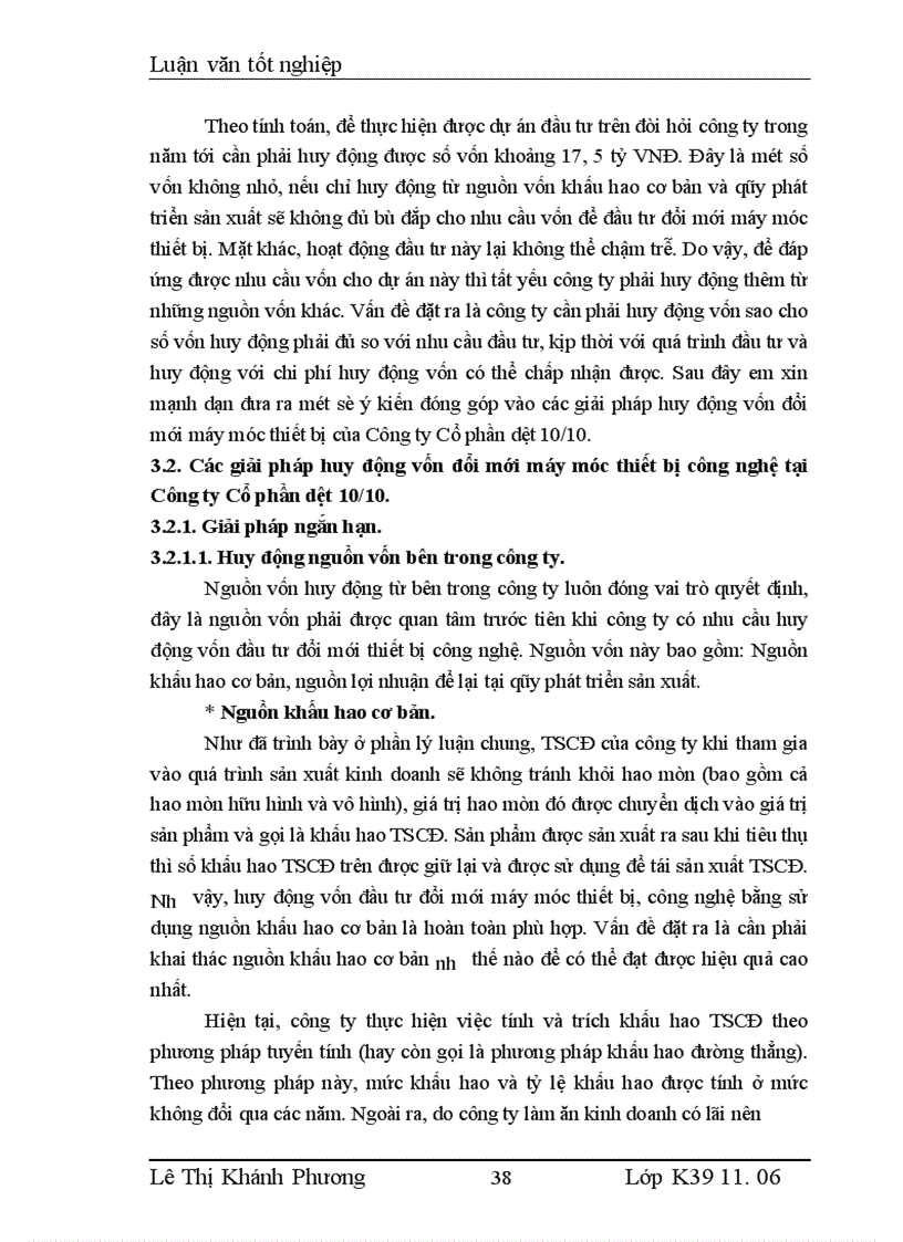 image for page Một số giải pháp huy động vốn đổi mới máy móc thiết bị công nghệ ở Công ty Cổ phần dệt