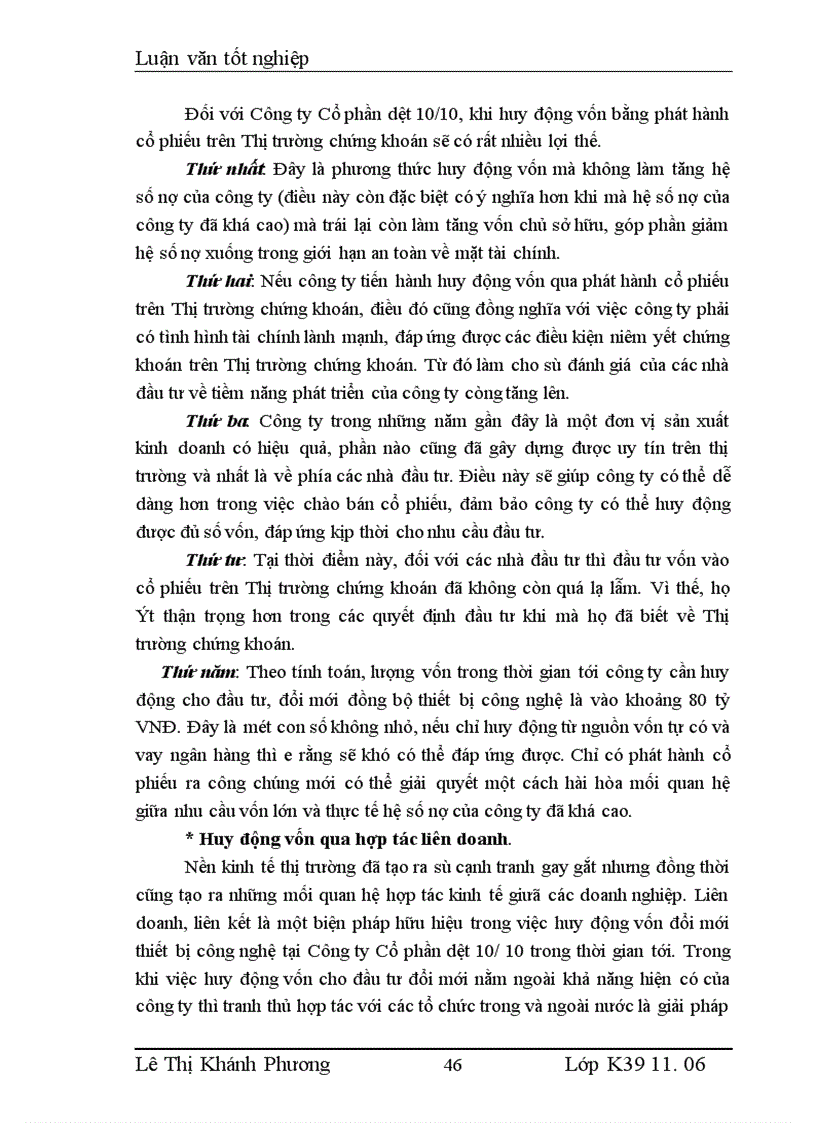 image for page Một số giải pháp huy động vốn đổi mới máy móc thiết bị công nghệ ở Công ty Cổ phần dệt