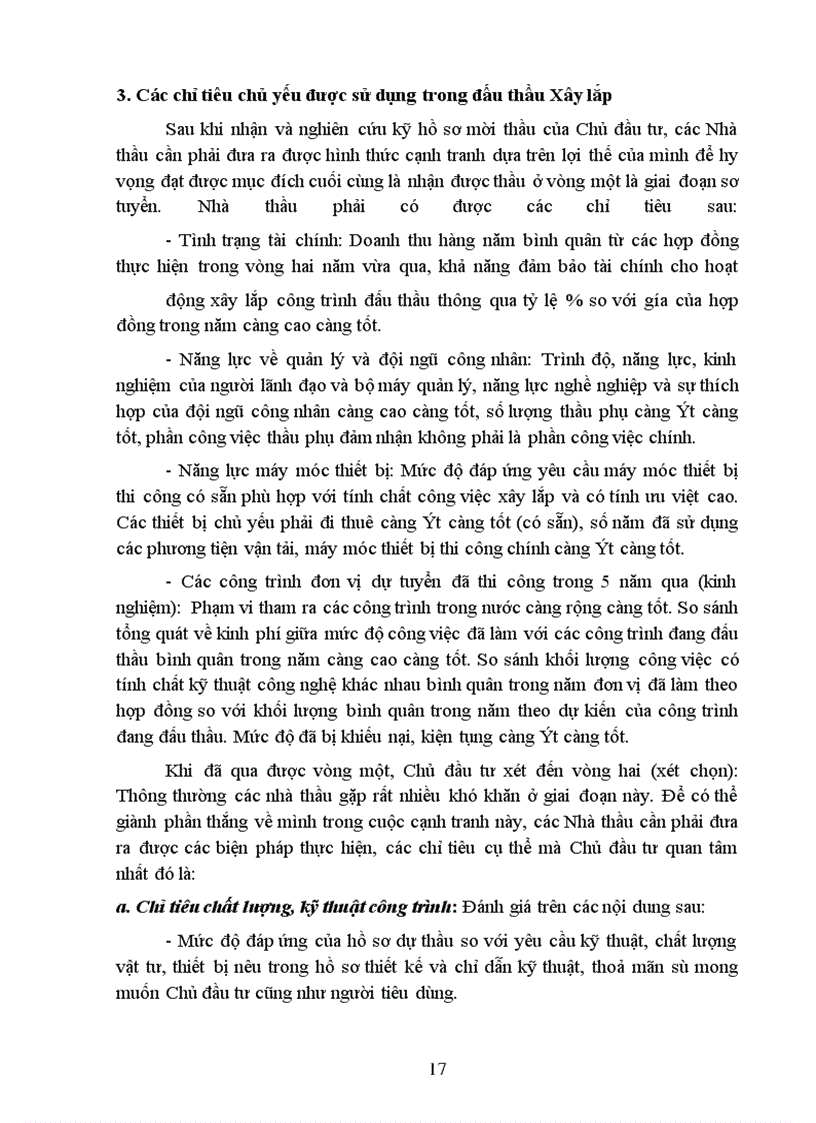 image for page Một số biện pháp nhằm nâng cao khả năng thắng thầu xây lắp ở Công ty Xây lắp & Vật tư xây dựng I