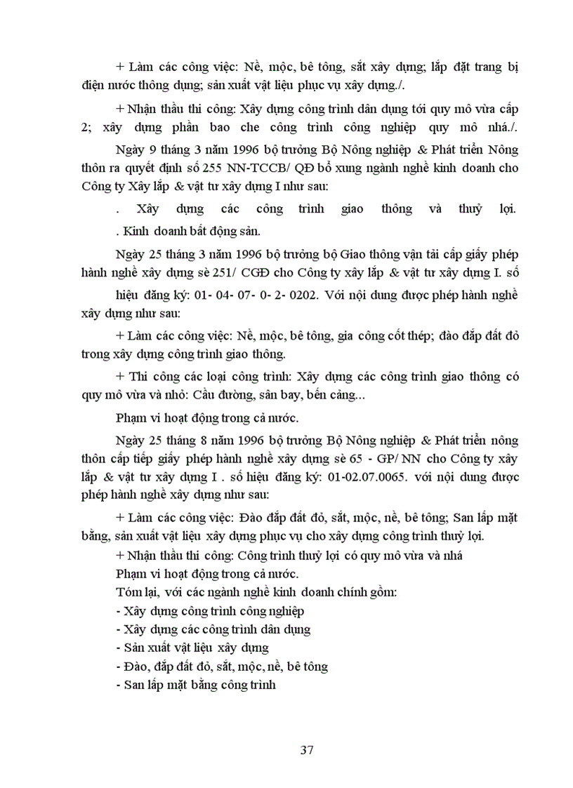image for page Một số biện pháp nhằm nâng cao khả năng thắng thầu xây lắp ở Công ty Xây lắp & Vật tư xây dựng I