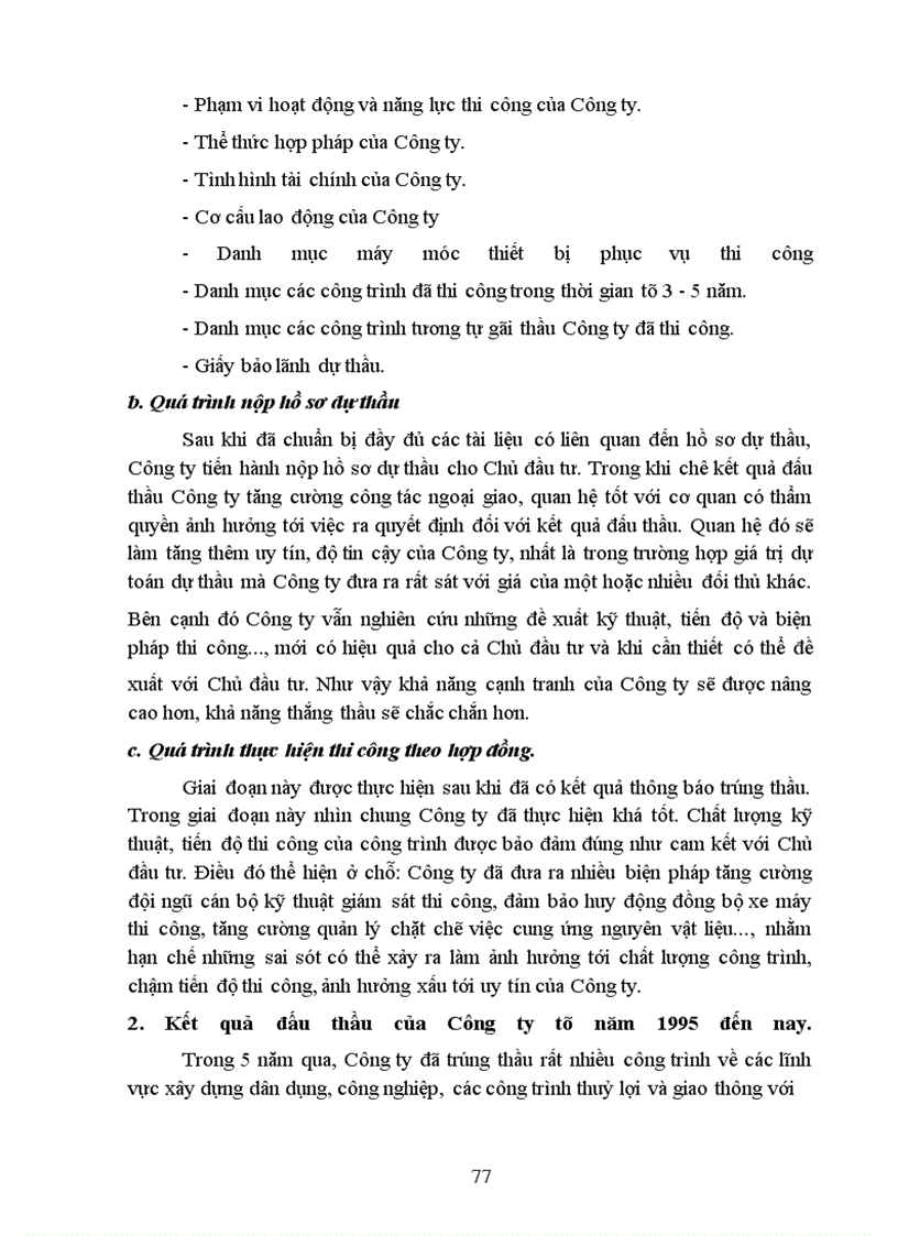 image for page Một số biện pháp nhằm nâng cao khả năng thắng thầu xây lắp ở Công ty Xây lắp & Vật tư xây dựng I