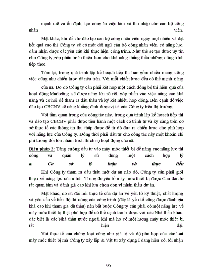 image for page Một số biện pháp nhằm nâng cao khả năng thắng thầu xây lắp ở Công ty Xây lắp & Vật tư xây dựng I