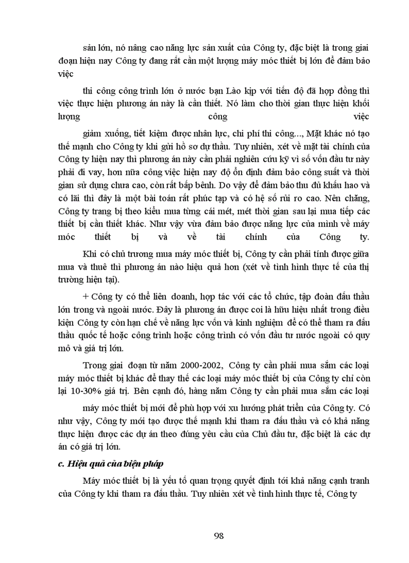 image for page Một số biện pháp nhằm nâng cao khả năng thắng thầu xây lắp ở Công ty Xây lắp & Vật tư xây dựng I