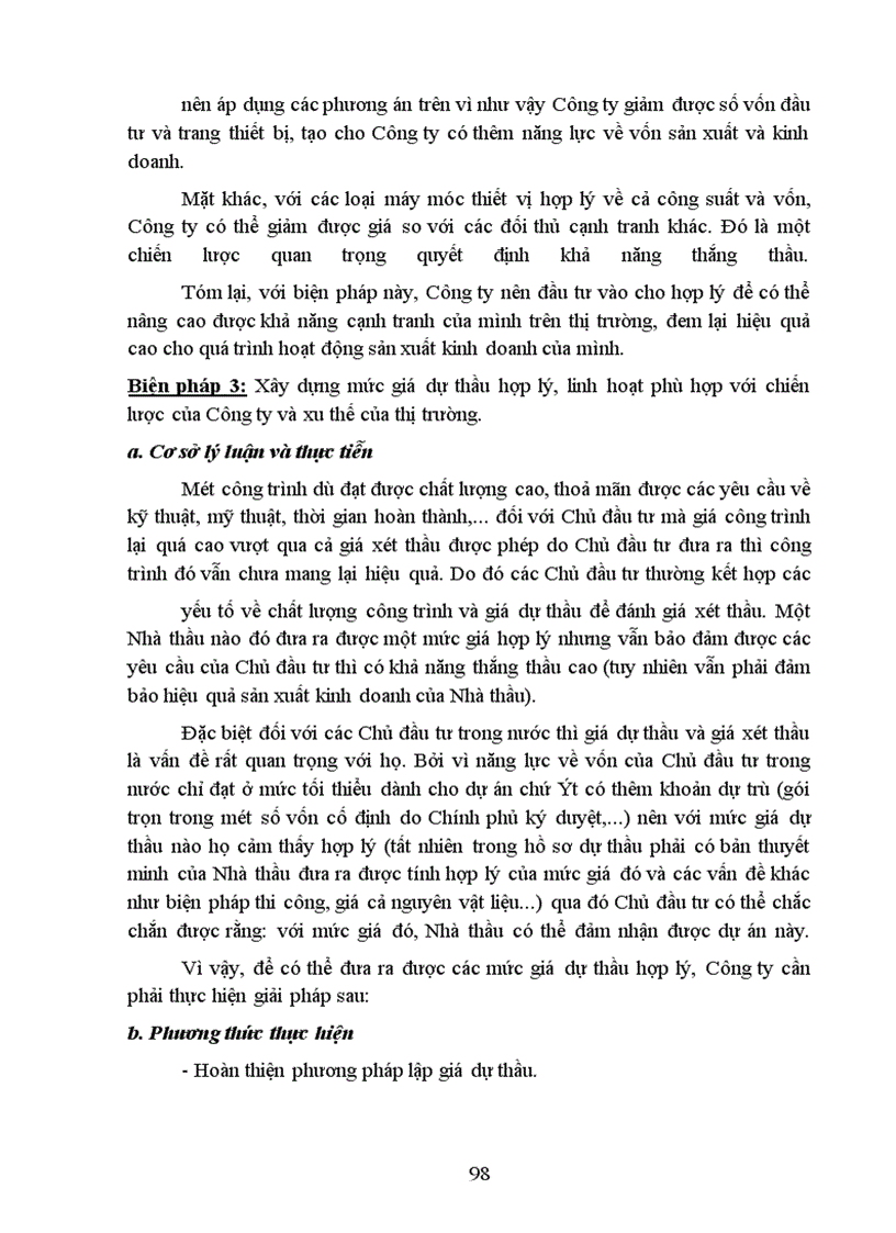 image for page Một số biện pháp nhằm nâng cao khả năng thắng thầu xây lắp ở Công ty Xây lắp & Vật tư xây dựng I