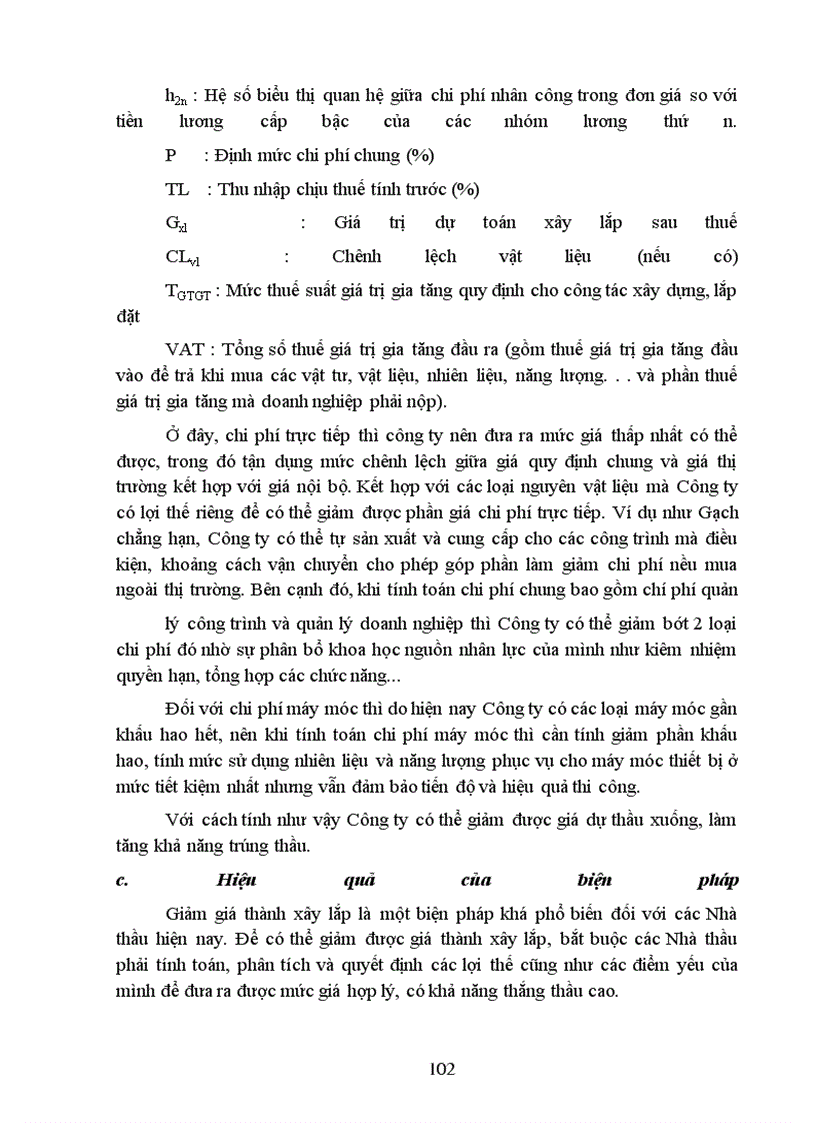 image for page Một số biện pháp nhằm nâng cao khả năng thắng thầu xây lắp ở Công ty Xây lắp & Vật tư xây dựng I