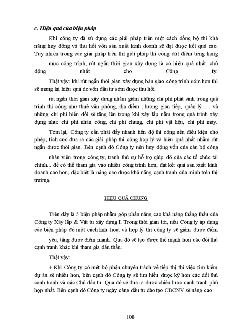 image for page Một số biện pháp nhằm nâng cao khả năng thắng thầu xây lắp ở Công ty Xây lắp & Vật tư xây dựng I