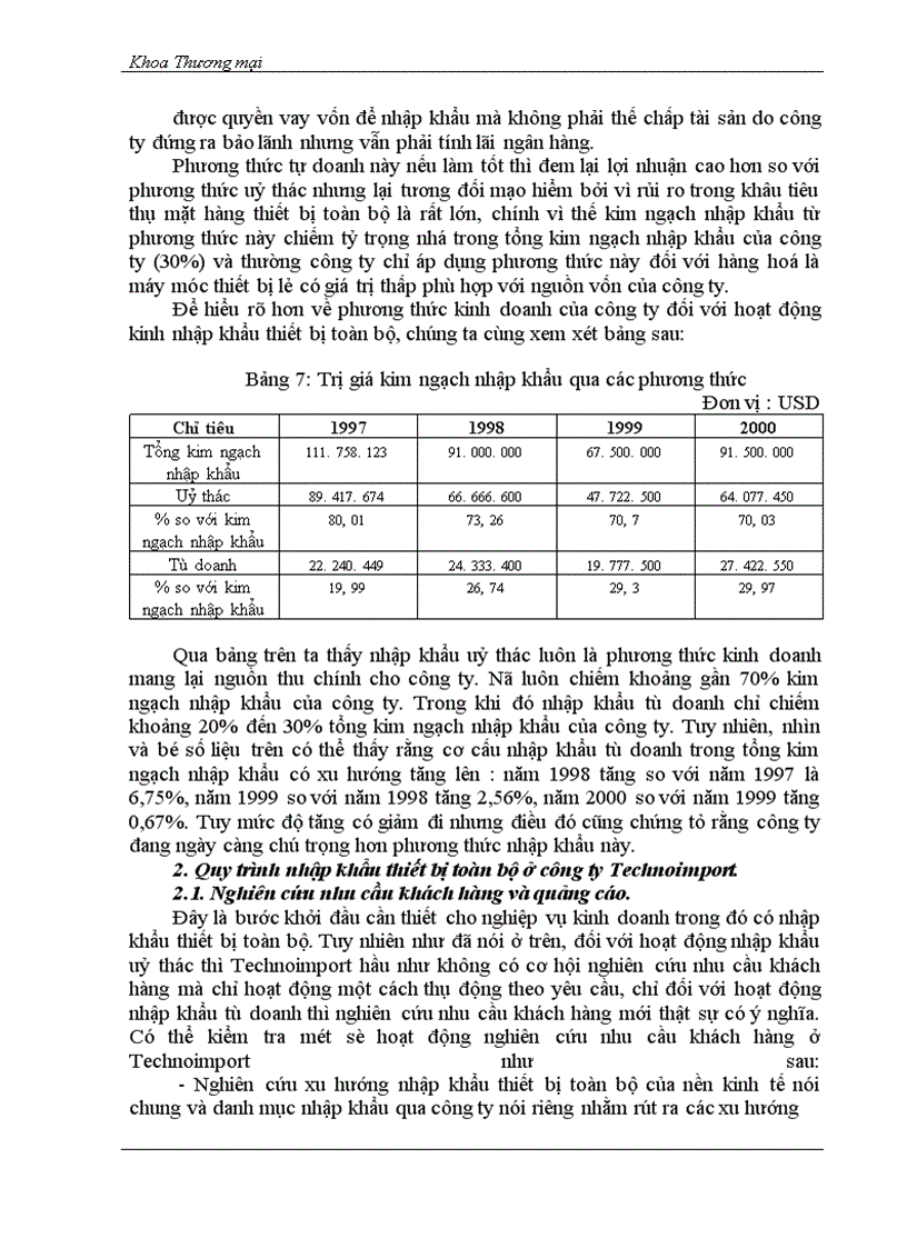 image for page Phân tích quy trình nhập khẩu thiết bị toàn bộ ở Công ty xuất nhập khẩu thiết bị toàn bộ và kỹ thuật