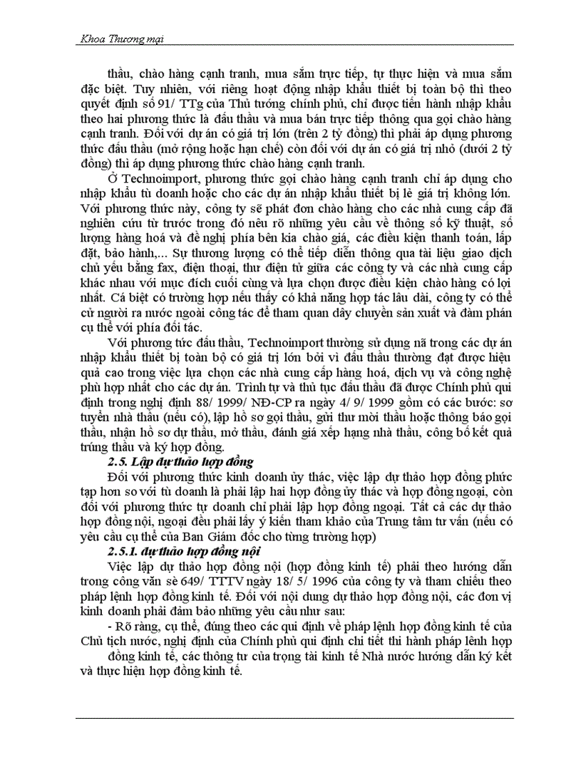 image for page Phân tích quy trình nhập khẩu thiết bị toàn bộ ở Công ty xuất nhập khẩu thiết bị toàn bộ và kỹ thuật