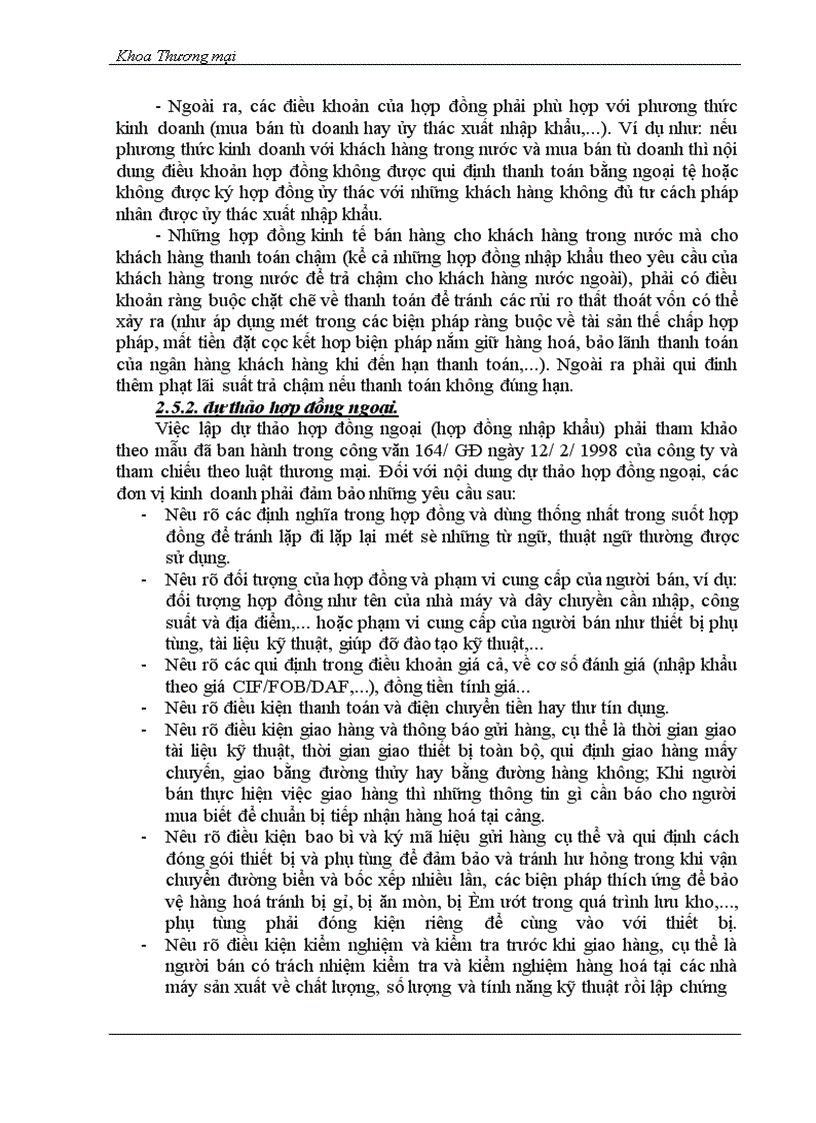 image for page Phân tích quy trình nhập khẩu thiết bị toàn bộ ở Công ty xuất nhập khẩu thiết bị toàn bộ và kỹ thuật