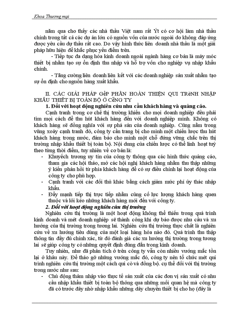 image for page Phân tích quy trình nhập khẩu thiết bị toàn bộ ở Công ty xuất nhập khẩu thiết bị toàn bộ và kỹ thuật