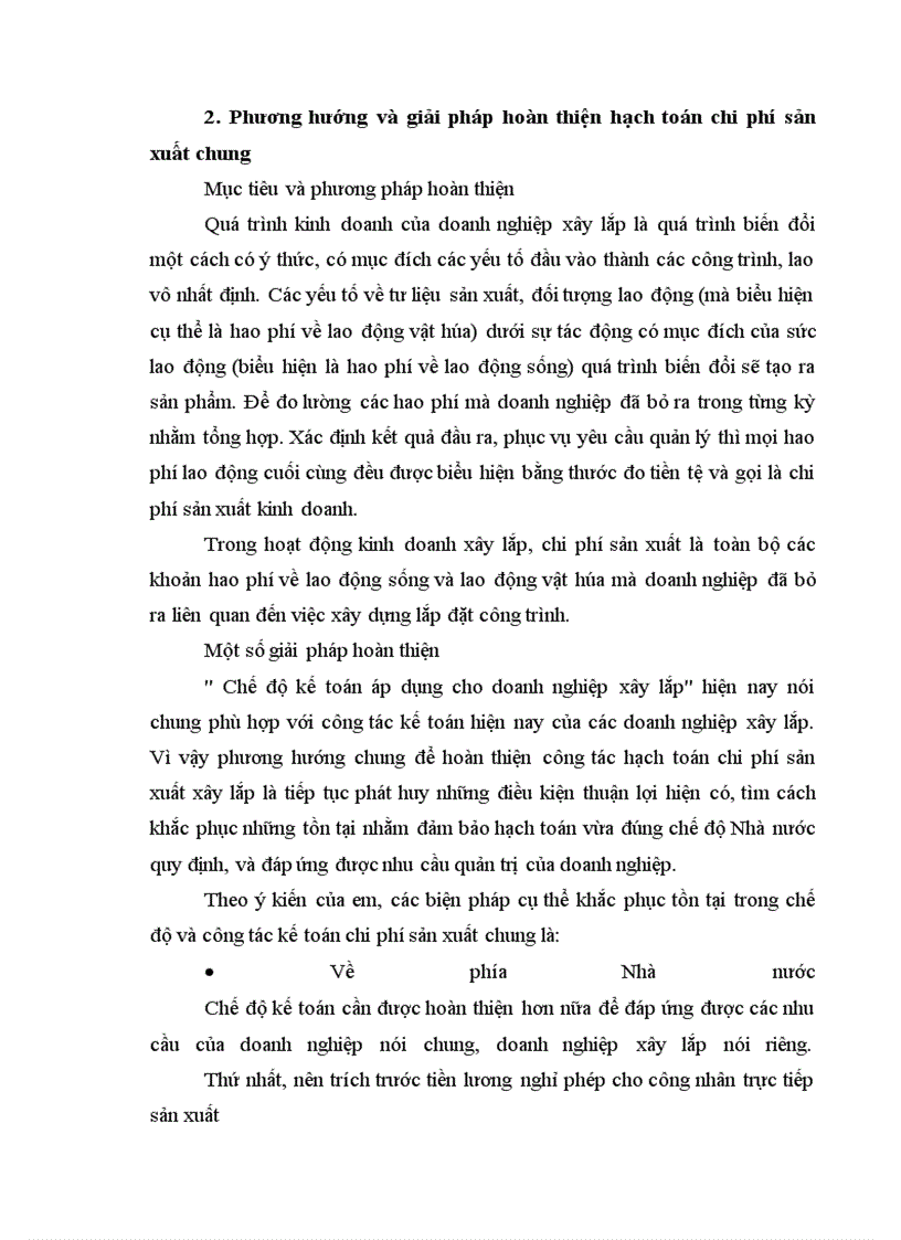 image for page Chi phí sản xuất chung trong doanh nghiệp xây lắp